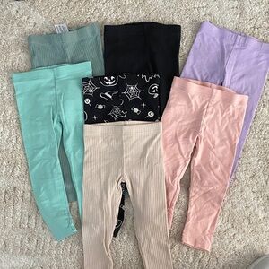 Carter's Colorful Kids Leggings Set